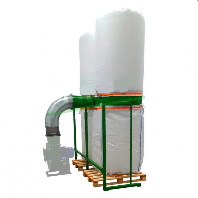 Odciąg trocin, wyciąg BIG-BAG 5,5kW